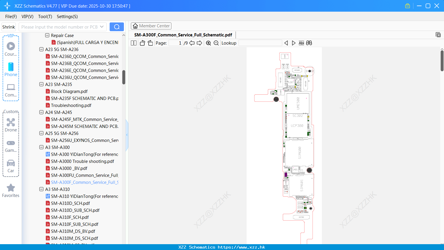 Samsung SM-A300F_Common_Service_Full_Schematic